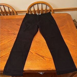 Levi Strauss Athletic Men's Black Pants 34x30 NWOT